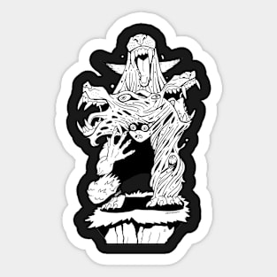 The Wolf Boy Sticker